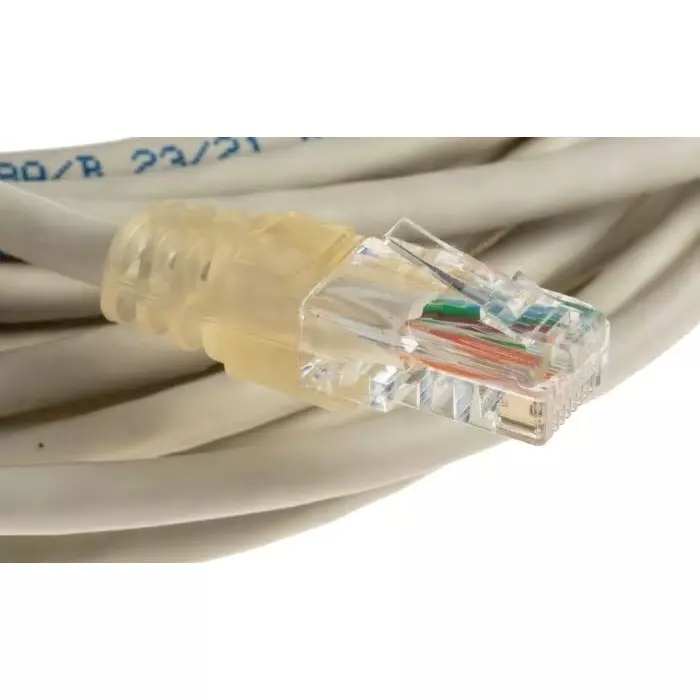 Decelect Ethernet Cable 10 m Cat5 RJ45 to Male RJ45 Male U/UTP Unshielded Terminated PVC Sheath, SPE190716