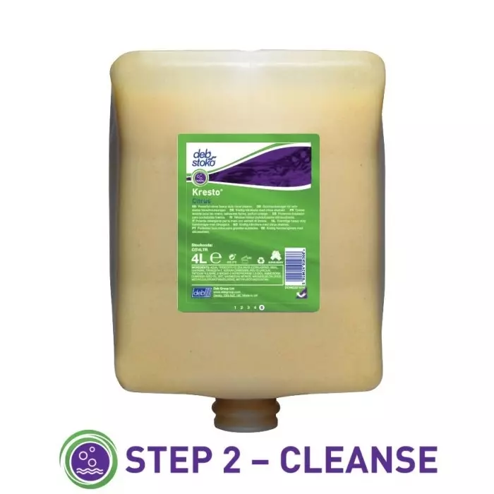 SCJ Professional Citrus Citrus Power Wash Hand Soap-4 L Cartridge, CIT4LTRRS