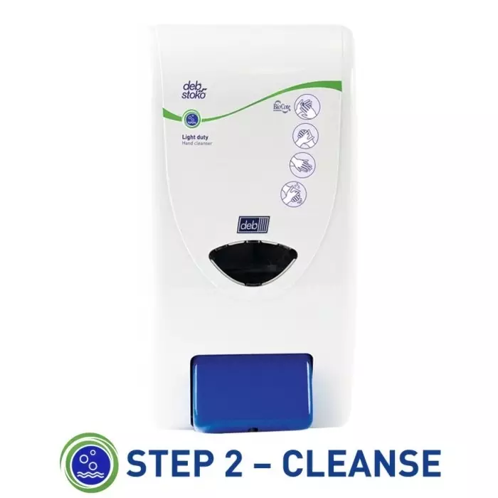 SCJ Professional 4L Wall Mounted Soap Dispenser for DEB Energising Aromatherapy DEB Lotion Wash DEB Orange Pure, LGT4LDR