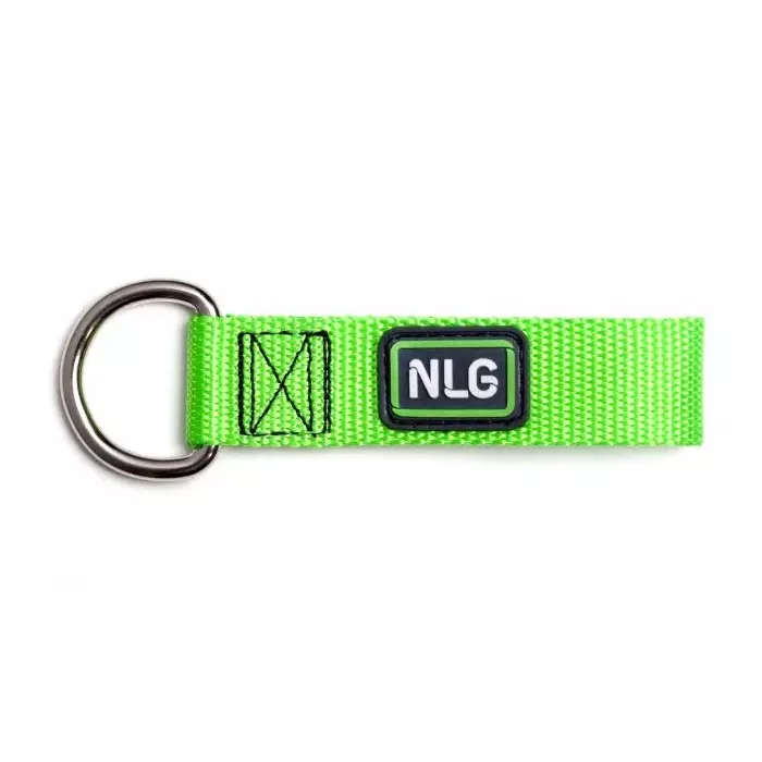 Never Let Go 13cmx2.5cm Polyester Webbing Belt Ring Tether Ring 3 Kg Capacity, 101366