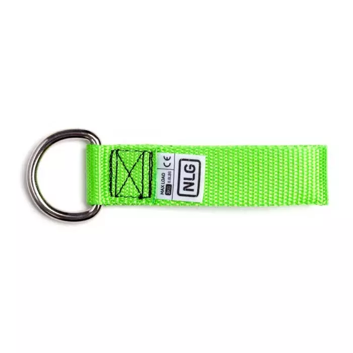 Never Let Go 13cmx2.5cm Polyester Webbing Belt Ring Tether Ring 3 Kg Capacity, 101366
