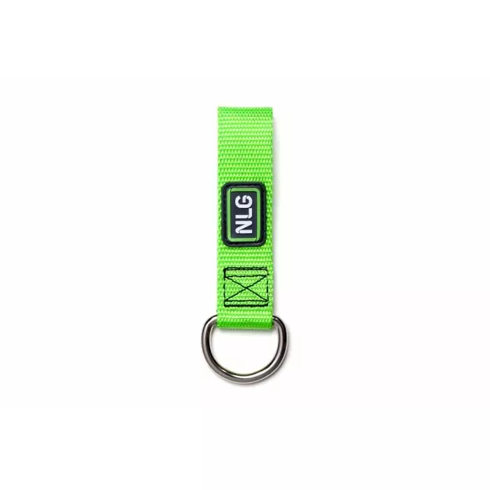 Never Let Go 13cmx2.5cm Polyester Webbing Belt Ring Tether Ring 3 Kg Capacity, 101366
