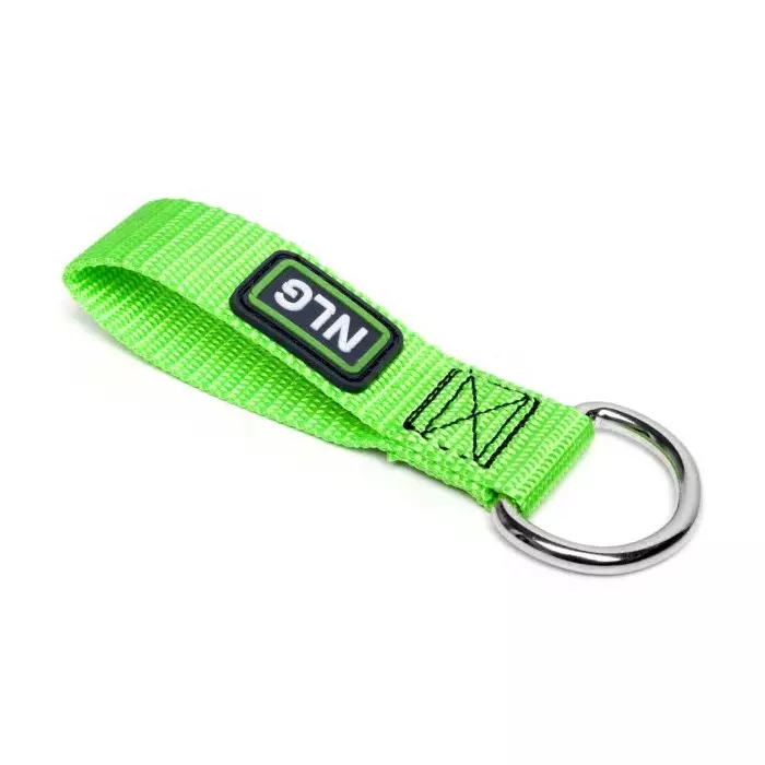 Never Let Go 13cmx2.5cm Polyester Webbing Belt Ring Tether Ring 3 Kg Capacity, 101366