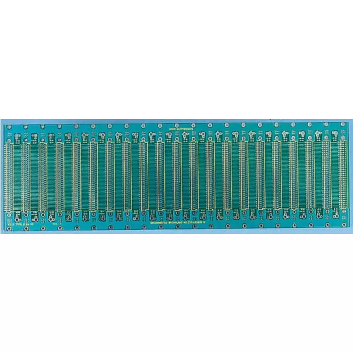 Vero Technologies 96 Way M3 Stud Faston Eurocard Backplane FR4 Double Sided 25.3HP With 20.32 mm Connector Pitch, 222-63630