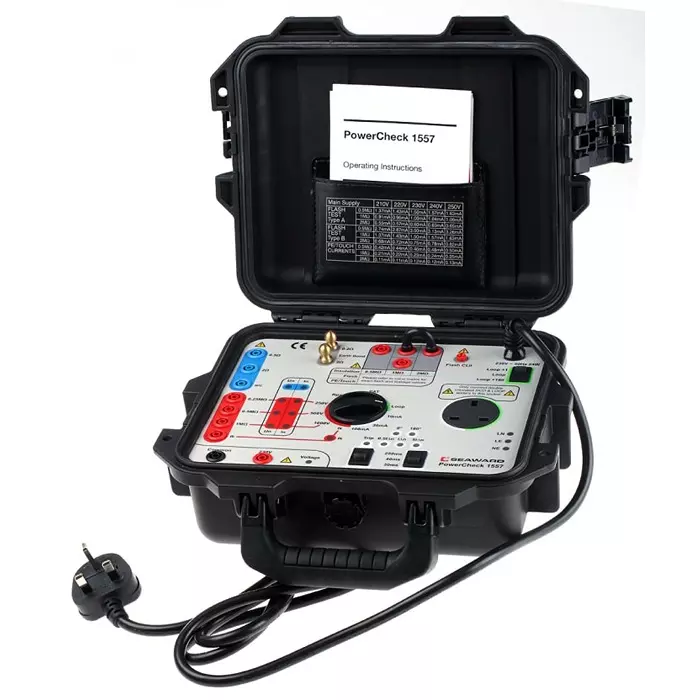 Seaward Calibration Check BoxTest Type Continuity Flash Test Verification Insulation Resistance Loop PE, 369A911