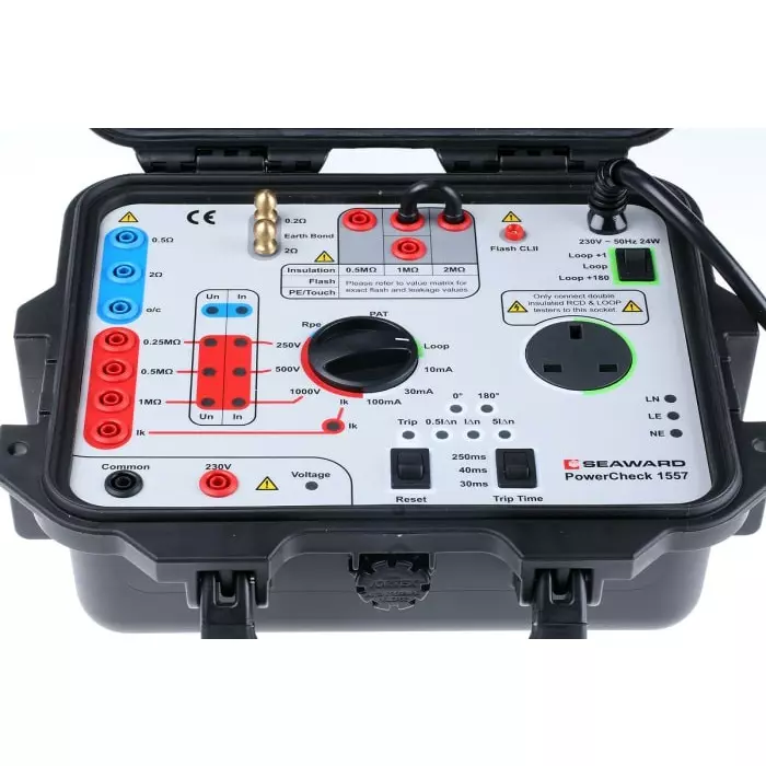 Seaward Calibration Check BoxTest Type Continuity Flash Test Verification Insulation Resistance Loop PE, 369A911