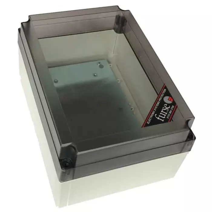 WJ Furse WBxSeries White Enclosure IP66 Clear Lid 125x255x180 mm, 7TCA085410R0027WBX4