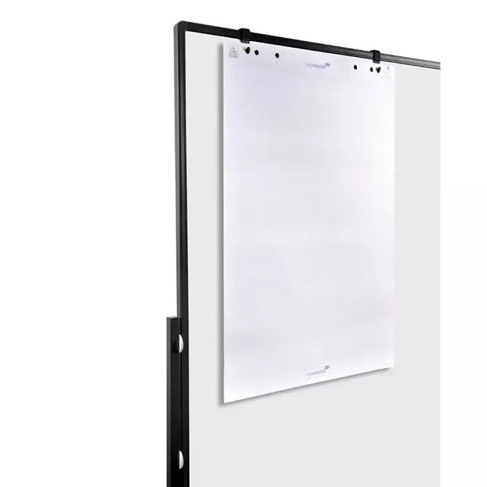 Legamaster Wheeled White Office Divider 2260 mm Height 1200 mm Width, 7-204810