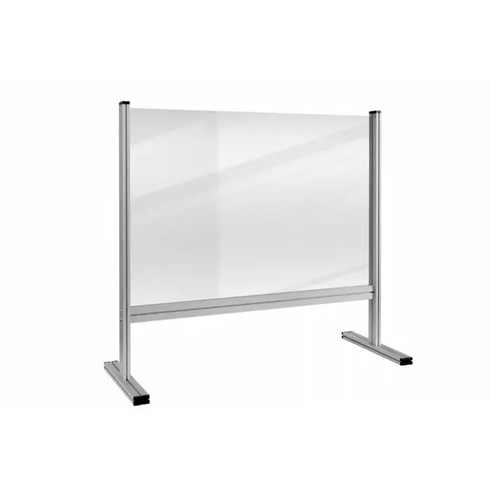 Legamaster Transparent Office Divider 650 mm Height 800 mm Width, 7-209630