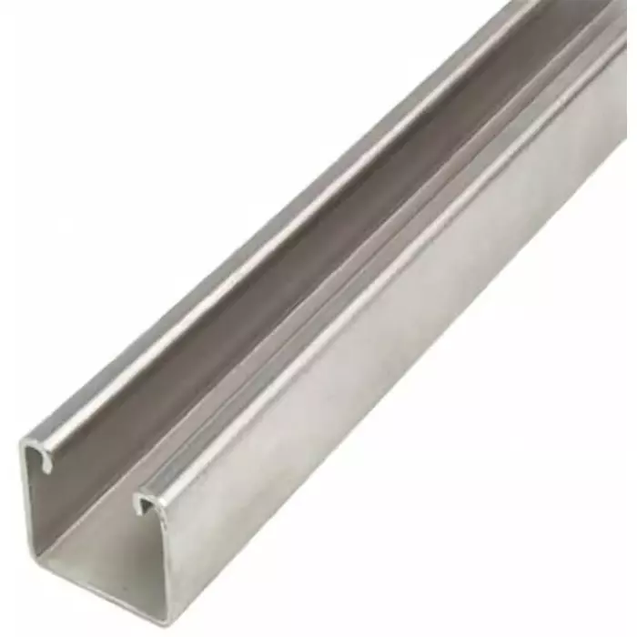 Unistrut 41x41 mm Stainless Steel Strut 2m Long, P 1000SSx2M (Pack of 2)