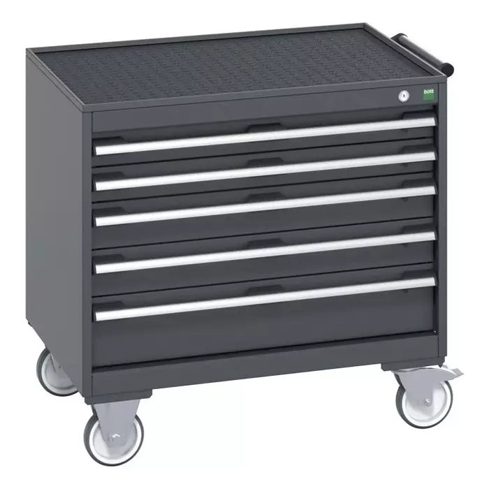 Bott 5 Drawer Sheet Steel Floor Standing Workstation 800x650x785 mm, 40402107.77v