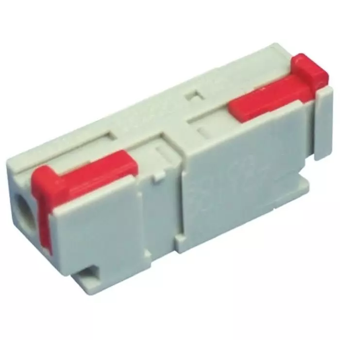 Sato Parts Non-Fused Terminal Block 1-Way 10A 24-14 AWG 26-14 AWG Wire Spring Cage Termination, ML-7000-R