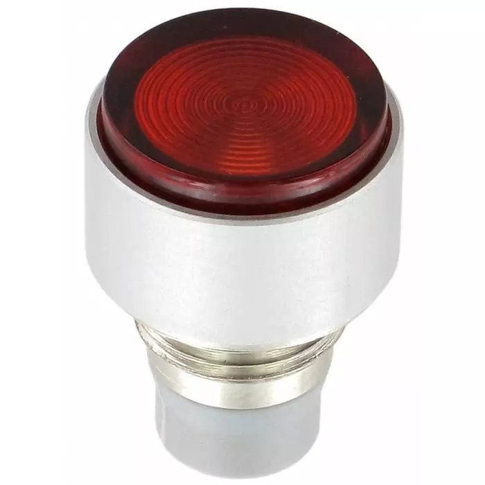 Sloan Indicator Lens Panel Mount, Red, Rectangle Shape, 877000KR100000
