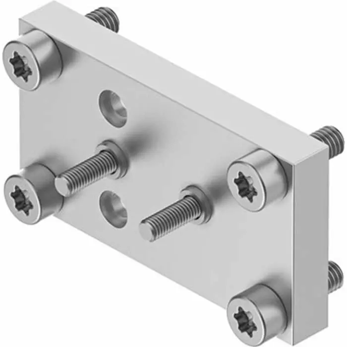 Festo Adapter DHAA-G-G8-10-B20-10, For Use With Pneumatic Cylinder Actuator
