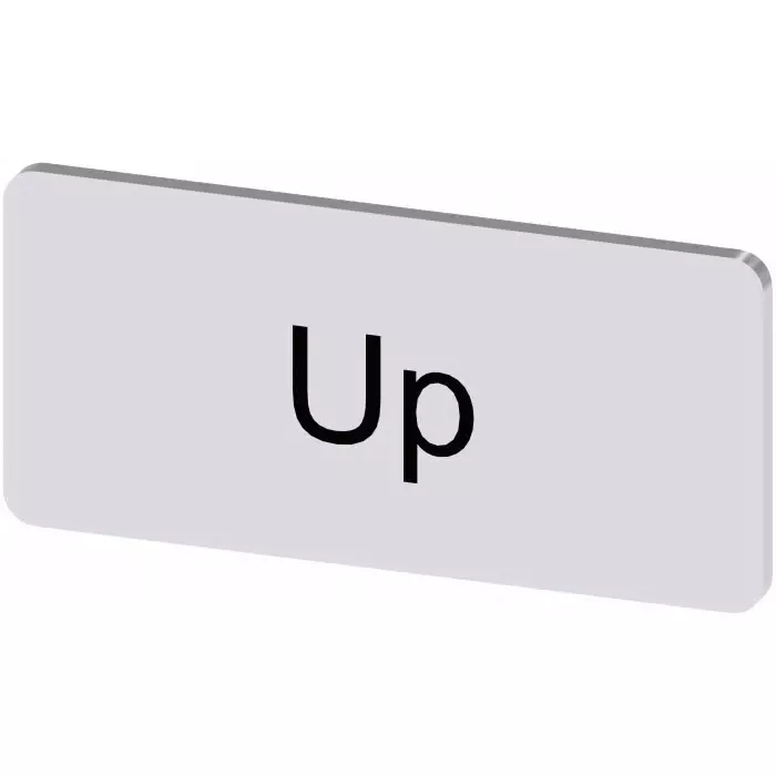 Siemens Labeling Plate, Up, 3SU1900-0AC81-0DL0