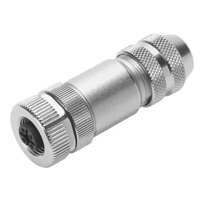 Festo Plug Connector, NECU Series, For Use With Self-Assembly Universal Plug Connectors, NECU-M-B12G5-C2-PB