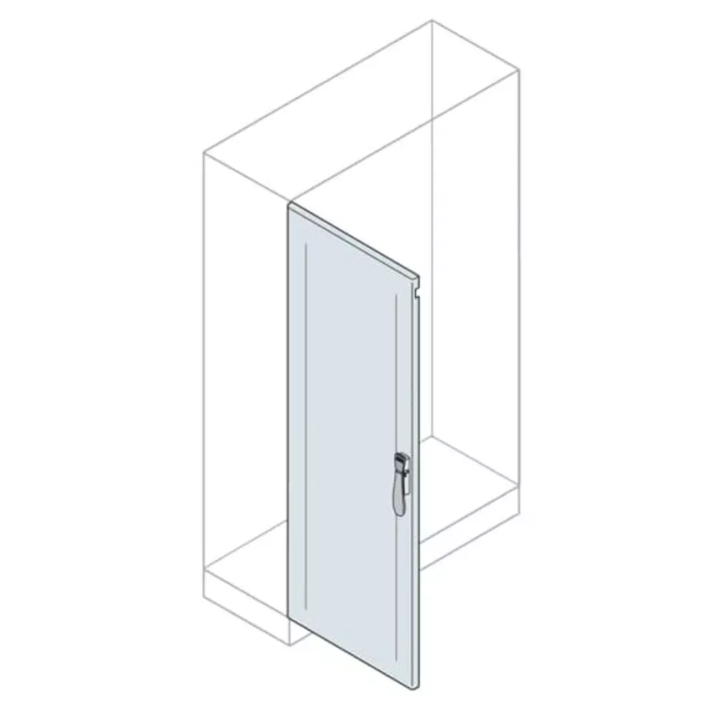 ABB AM2 Series Steel RAL 7035 Blind Double Door, 800mm W, 2.2m L for Use with IS2 Enclosures, EC2280FC8K