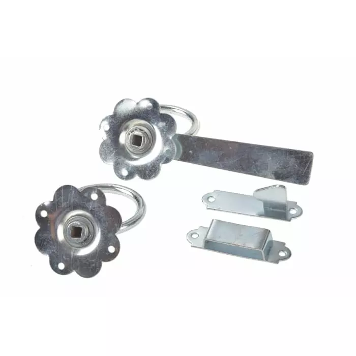 RS Pro Steel Gate Latch, 152 x 80 mm