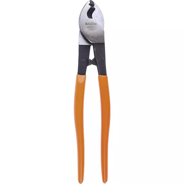 Bahco Cable Cutting/Stripping Pliers with PVC Coated Handles for Cu and Al Cables, 2233 D-240
