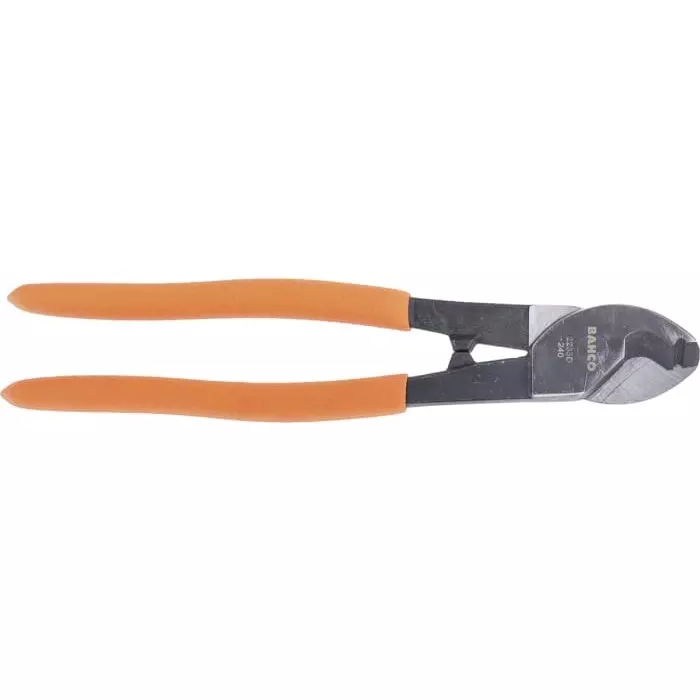Bahco Cable Cutting/Stripping Pliers with PVC Coated Handles for Cu and Al Cables, 2233 D-240