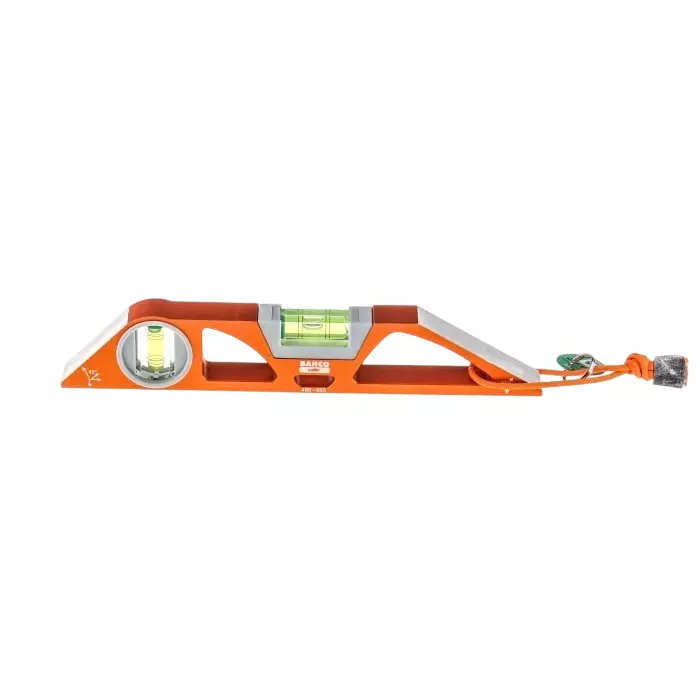Bahco Magnetic Spirit Level 250 mm ±0.5 mm/m Accuracy User Calibrated, TAH466-250