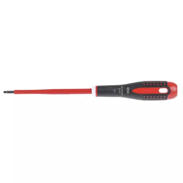 Bahco Hexagon Screwdriver 3 mm Tip 125 mm Blade VDE/1000V 247 mm Overall Length, BE-8703S
