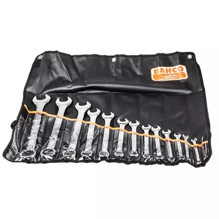 Bahco 111M Series Ring Spanner Set 6-32 mm, 111M/14T (Set of 14 Pcs)