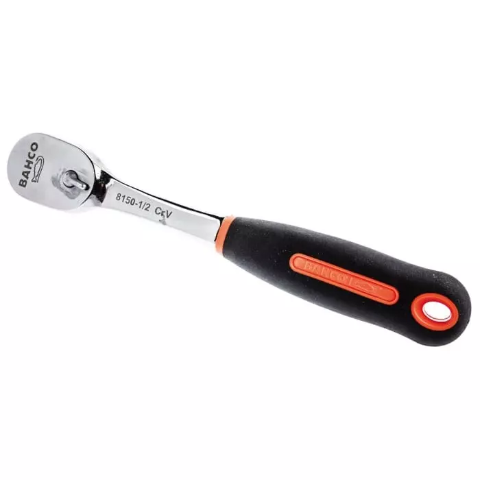 Bahco Ratchet Wrench 1/2 inch Square Drive with Handle 270 mm Overall Length, 2282769