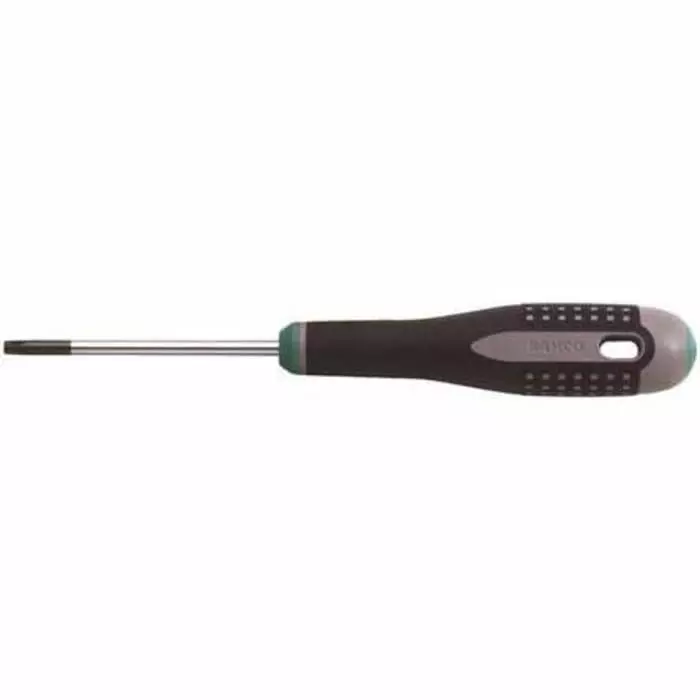 Bahco Torx Screwdriver T5 Tip 75 mm Blade 197 mm Overall Length, BE-8905
