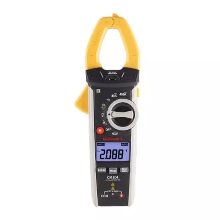 CHAUVIN ARNOUX Digital Clamp Multimeter Max Current 400 A AC CAT III 600V, P06232009Z