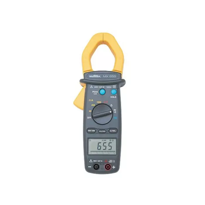 CHAUVIN ARNOUX Clamp Meter 1000A DCMax Current 1000 A AC CAT III 600V, MX0655-Z
