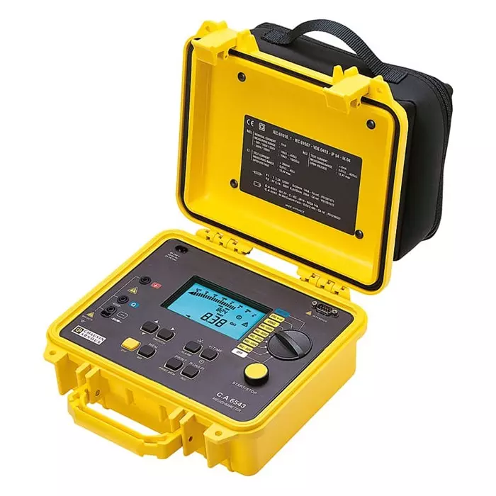 CHAUVIN ARNOUX Insulation Continuity Tester 50 V Min 1000 V Max 4T Ω Max CAT III 600V, P01138902