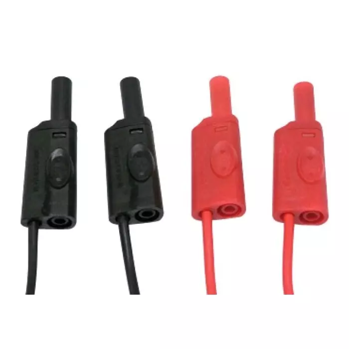 CHAUVIN ARNOUX Test Lead 20 A 600 V Black & Red 2 m Length, P01295290Z
