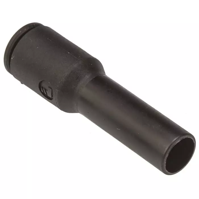 Legris LF3000 Series Straight Tube-to-Tube Adaptor Push In 8 mm to Push In 10 mm Tube-to-Tube Connection Style, 3166 08 10 (Pack of 5 Pcs)