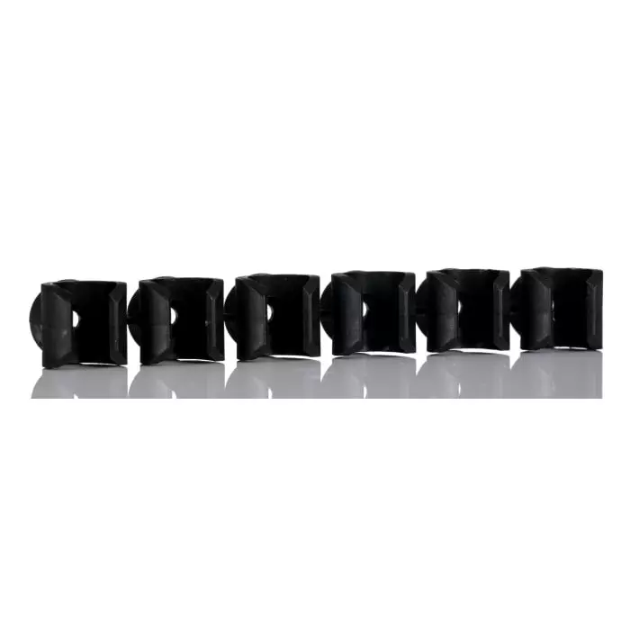 Legris LF3000 Series Polymer Tube Clip 6 Tubes for Tube Diameter 10 mm (Pack of 5 Pcs)