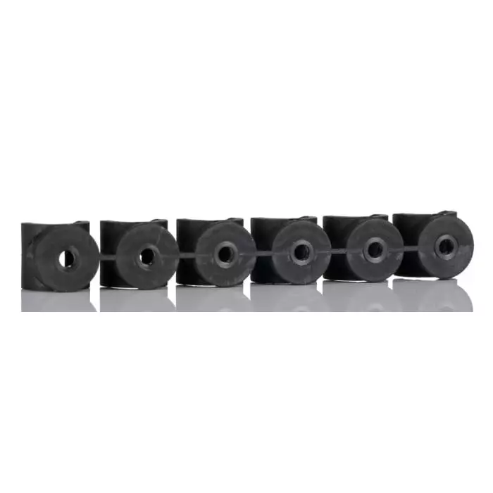Legris LF3000 Series Polymer Tube Clip 6 Tubes for Tube Diameter 10 mm (Pack of 5 Pcs)