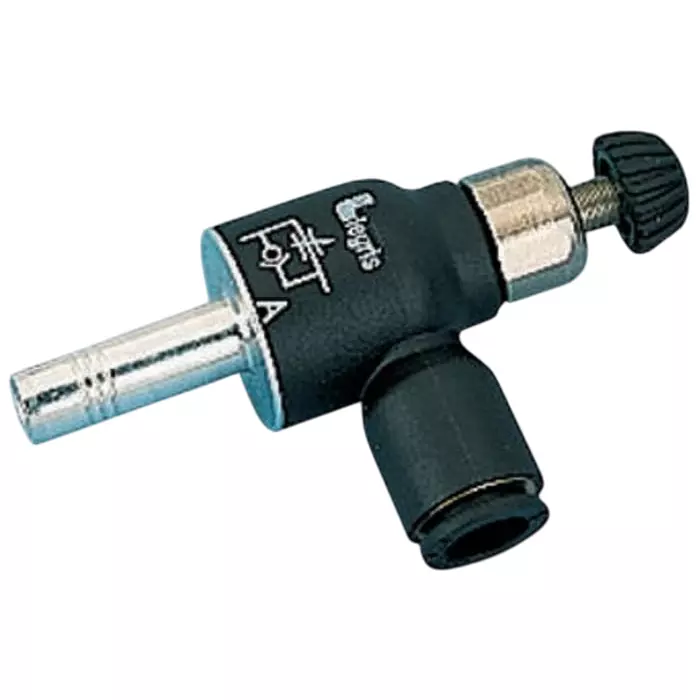 Legris 7030 Series Tube Exhaust Regulator 8 mm Tube Inlet Port x 8 mm Tube Outlet Port, 7030 08 00