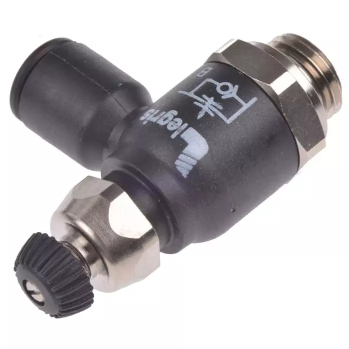 Legris 7061 Series Tube Flow Regulator 8 mm Tube Inlet Port, 7061 08 13