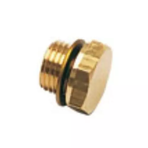 Legris Plug Fitting Brass G 3/8 Threaded Connection, 0220 17 00 (Pack of 10 Pcs)
