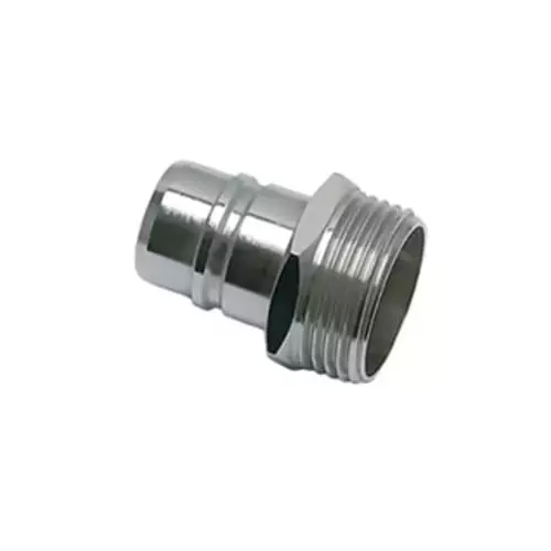 Legris Nickel Plated Brass Pneumatic Quick Connect Coupling, G 3/4 Threaded, 2294 18 27 (Pack of 5 Pcs)