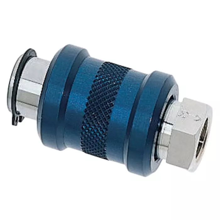 Legris LF3000 Series Straight Threaded Adaptor G 1/8 Female to G 1/8 Female Threaded Connection Style, 0669 04 10