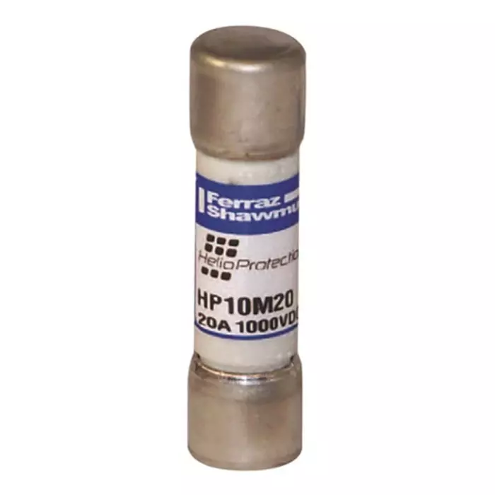 Mersen Glass Melamine Cartridge Fuse 10 A 1 kV DC 10x38 mm, HP10M10 (Pack of 10 Pcs)