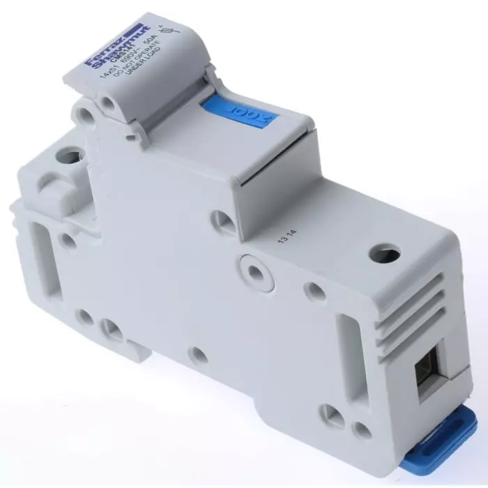 Mersen Rail Mount Fuse Holder 50 A for 14x51 mm Fuse 1P 690 V AC, A331016