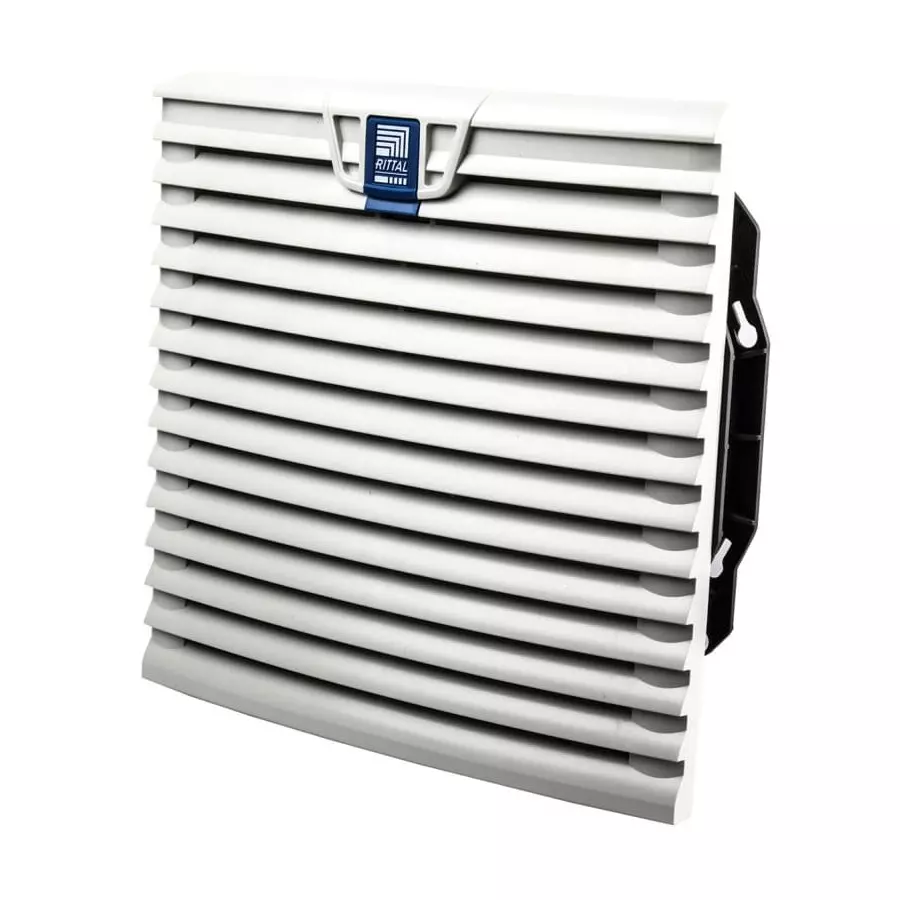 Rittal SK Series Filter Fan 230 V AC AC Operation 121m³/h Filtered 180m³/h Unimpeded IP54 255x255mm, 3240100