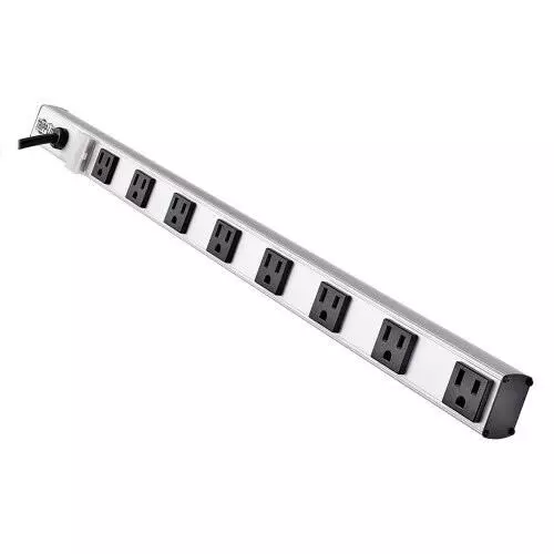 TRIPP LITE Power Outlet Strips 8 Outlet 20 A Current Rating 125 VAC Voltage Rating, PS2408RA