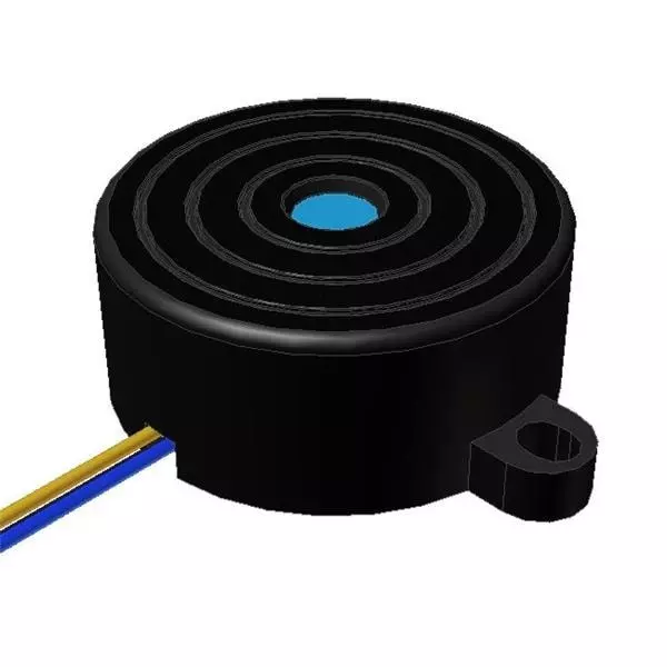 PUI AUDIO Transducers Piezoelectric Flange Mount 98 dBA Sound Pressure Level, AT-3237-TF-LW140-R