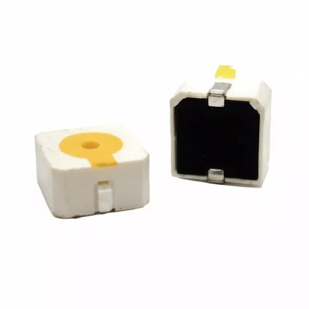 PUI AUDIO Transducers Electromagnetic Board Mount 85 dBA Sound Pressure Level, SMT-1324-TW-5V-R-T/R