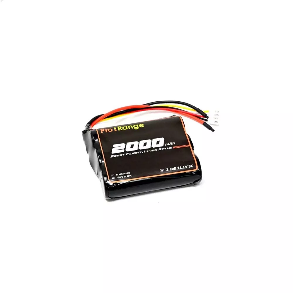 Pro-Range 11.1 V 2000 mAh 3C 3S1P Li-Ion Battery Pack