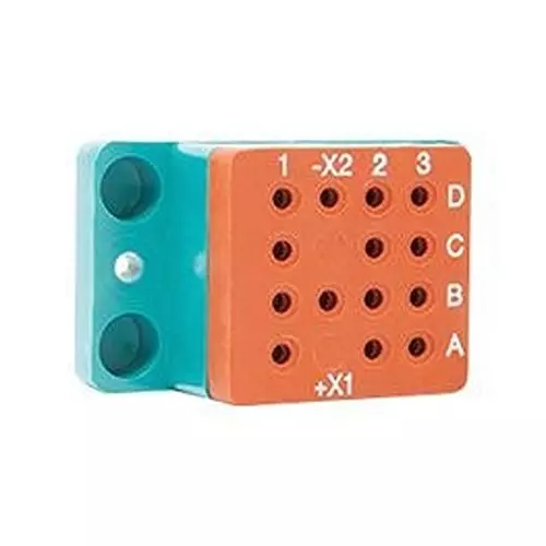 AMPHENOL PCD Relay Socket, 8 Pos, 10A, Panel, M12883/41-09 Lc