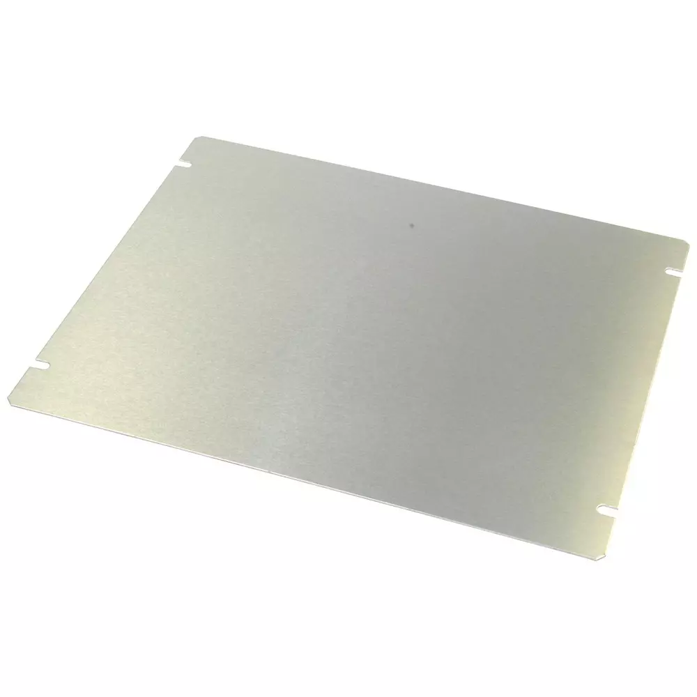 HAMMOND Bottom Plate, 10"X8", Aluminium, 1434-108